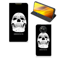 Mobiel BookCase Xiaomi Poco X3 Pro | Poco X3 Skull Eyes