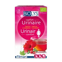 Biolys Thee Urinair Comfort Hibiscus Cranberry 24 Zakjes - thumbnail