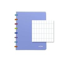 Atoma Tutti Frutti schrift, ft A5, 144 bladzijden, commercieel geruit, transparant blauw