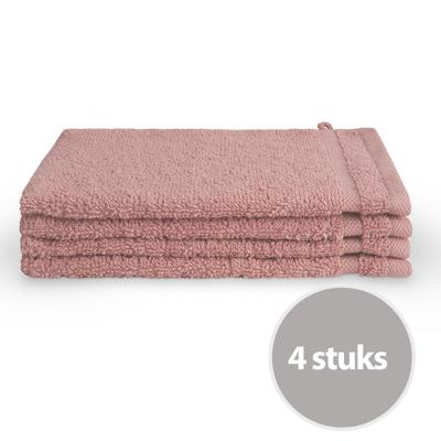 Byrklund Washand 16x21 cm 500gram Oud Roze - 4 stuks