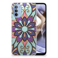 Motorola Moto G31 | G41 TPU Case Purple Flower - thumbnail