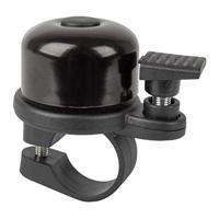 Hama Fietsbel AirBell® voor Apple AirTag (AirTag-houder, AirTag-bevestiging, AirTag-verstopplaats fiets, diefstalbeveiliging, tracking, 85 dB, 2,2 cm diameter) zwart