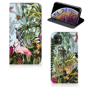 Hoesje maken voor Apple iPhone 11 Jungle