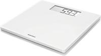 Soehnle Style Sense Safe Digitale weegschaal voor 100 personen, met extra groot lcd-scherm, weegschaal met anti-slip voetjes, platte personenweegschaal, wit