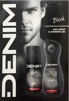 Denim Black Giftset Douche 250ml & Deospray 150ml - thumbnail