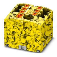 PHOENIX CONTACT PTFIX 6/6X2,5-FE verdelerblok, basisklem met voeding, push-in, 7-polig, geel (10 stuks)