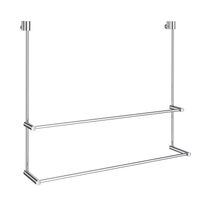 Handdoekhouder Smedbo Sideline Met Dubbele Rails 60 x 48.5 cm Chroom Smedbo - thumbnail