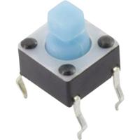 TRU COMPONENTS YST-1102T Druktoets 12 V/DC 0.05 A 1x uit/(aan) Moment (l x b) 6 mm x 6 mm 1 stuk(s)