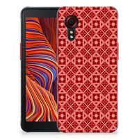 Samsung Galaxy Xcover 5 TPU bumper Batik Rood - thumbnail