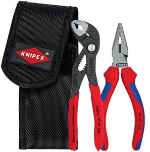 Knipex Set tangen | inhoud 2-delig riemtas | 1 stuk - 00 20 72 V06 00 20 72 V06