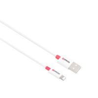 Skross USB-kabel USB 2.0 USB-A stekker 1.20 m Wit Rond SKCA0004A-MFI120CN - thumbnail