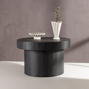 Nohr Ronde Salontafel Tazia 80cm - Zwart