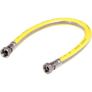 Raminex 730001 Gasslang 75cm RVS-flex-pvc