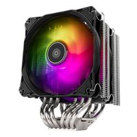 Silverstone Hydrogon D120 Processor Luchtkoeler 12 cm Zwart 1 stuk(s) - thumbnail