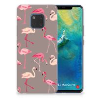 Huawei Mate 20 Pro TPU Hoesje Flamingo