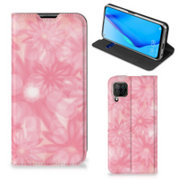 Huawei P40 Lite Smart Cover Spring Flowers - thumbnail