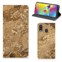 Samsung Galaxy M20 Standcase Marmer Creme - thumbnail