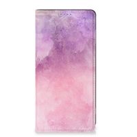 Bookcase Motorola Moto G53 Pink Purple Paint - thumbnail