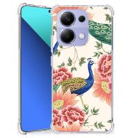 Case Anti-shock voor Xiaomi Redmi Note 13 4G Pink Peacock