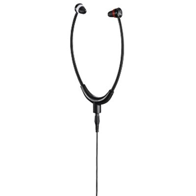 Thomson HED4408 Steto In Ear oordopjes Televisie Kabel Zwart Volumeregeling