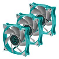 Iceberg Thermal IceGALE Computer behuizing Ventilator 12 cm Blauwgroen 3 stuk(s)