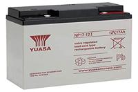 YUASA NP17 – 12I VALVE Regulated loodzuur (VRLA) 17000 mAh 12 V accu/accu – accu/oplaadbare accu (VALVE Regulated loodzuur (VRLA), 17000 mAh, universeel, 12 V, 76 mm, 181 mm