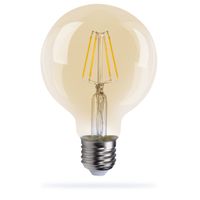 XQ Lite LED E27 Globe 4 Watt filament XQ1509 Goud XQ Lite LED E27 Globe 4 Watt filament XQ1509 Goud