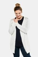 Ulla Popken Vest, lang model, splitten aan zoom - Grote Maten