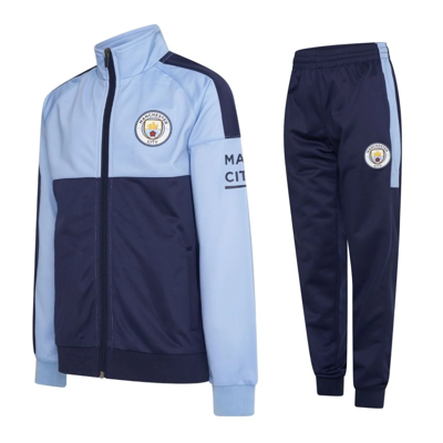 Manchester City Trainingspak Eigen Naam 2020-2021 Kids