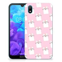 Huawei Y5 (2019) TPU Hoesje Sleeping Cats - thumbnail