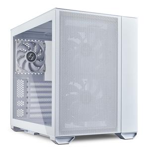 Lian Li O11 AIR MINI WHITE Mini-tower Gaming-behuizing, Behuizing Wit