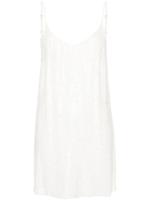 P.A.R.O.S.H. Jurk verfraaid met pailletten - Wit