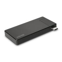 Lindy DST-Micro Bedraad USB 3.2 Gen 1 (3.1 Gen 1) Type-C Zwart