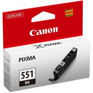 Canon CLI-551 BK inktcartridge 1 stuk(s) Origineel Normaal rendement Foto zwart