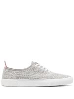 Thom Browne baskets Heritage en tweed - Gris - thumbnail