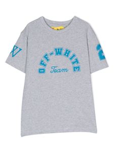 Off-White Kids t-shirt Team 23 en coton - Gris