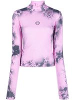 1017 ALYX 9SM t-shirt imprimé à col montant - Rose