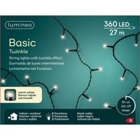 Kerstverlichting warm wit buiten 360 lampjes 2700 cm inclusief timer   -