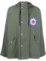 Kenzo parka à motif Boke Flower - Vert - thumbnail