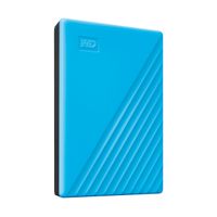 WD My Passport 4 TB Externe harde schijf (2,5 inch) USB 3.2 Gen 1 (USB 3.0) Blauw WDBPKJ0040BBL-WESN - thumbnail