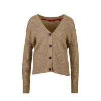 s.Oliver gebreid vest met wol beige