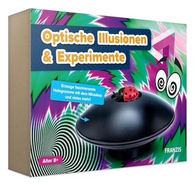 FRANZIS 67230 - Optische Illusionen und Experimente - Erzeuge faszinierende Hologramme mit dem Miraskop und vieles mehr! Für Kinder ab 8 Jahren