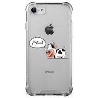 iPhone SE 2022/2020 | iPhone 8/7 Stevig Bumper Hoesje Cow