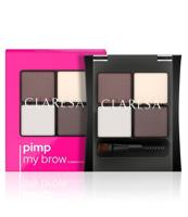 Claresa pimp my brow eyebrow styling kit 02 deep brown 4gr