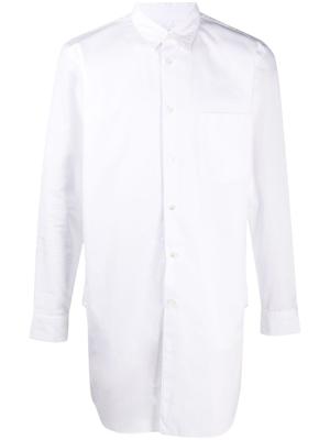 Comme des Garçons Homme Plus Lang overhemd - Wit