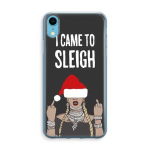 Came To Sleigh: iPhone XR Transparant Hoesje