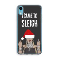 Came To Sleigh: iPhone XR Transparant Hoesje