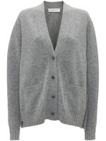 Victoria Beckham cardigan fin en laine - Gris - thumbnail