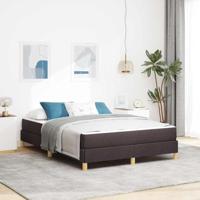 vidaXL Bedframe voor de slaapkamer Modern rechthoekig met stof, geengineerd hout en pocketveringmatras voor comfort thuis