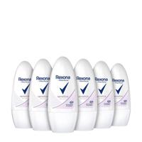 Rexona Women Sensitive anti-transpirant roller - 6 x 50 ml